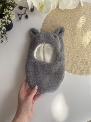 шапочка шолом теді лисичка сірий