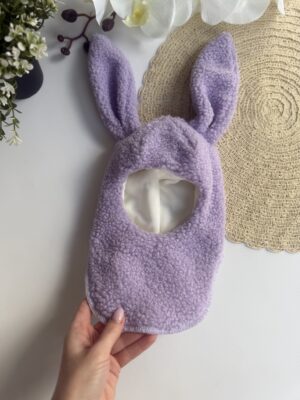 шапочка шолом теді зайчик лаванда