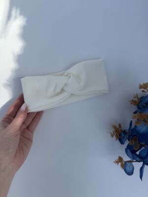 Повязочка рубчик переплет молочний